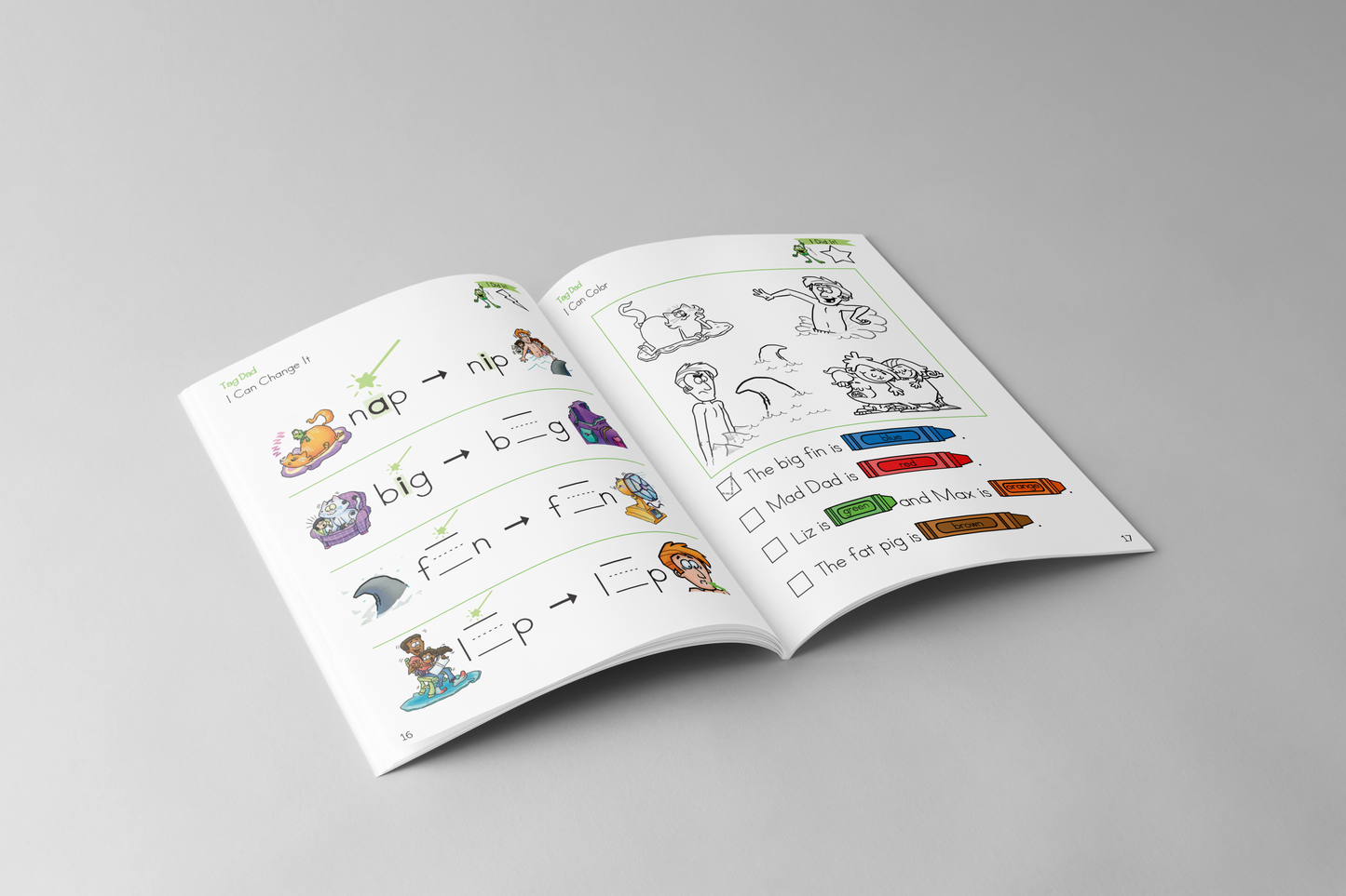 Short Vowel Workbook Set