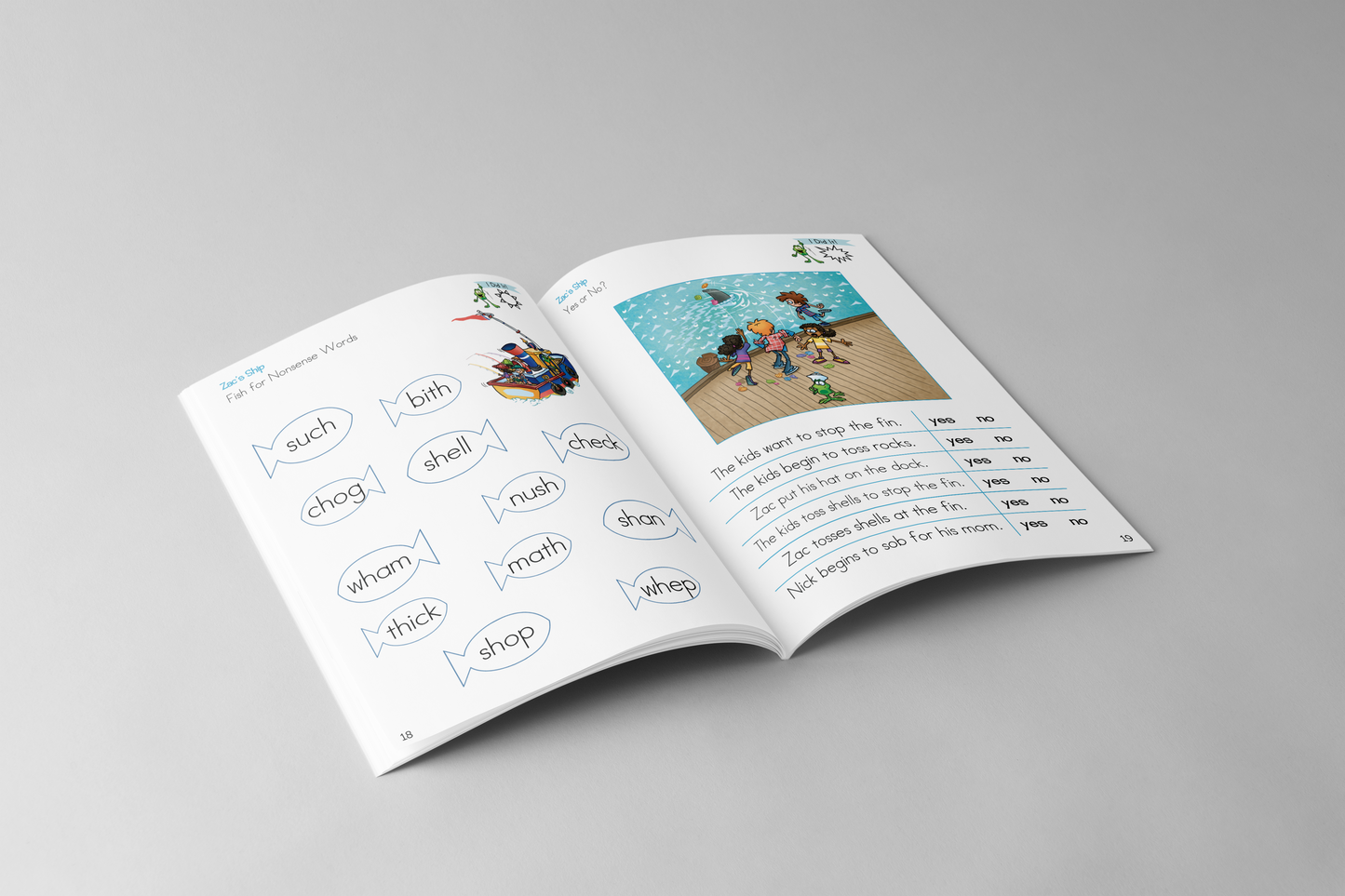 Sh Decodable Books and Workbook Set