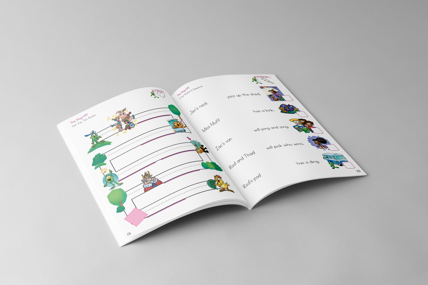 -ing -ink Decodable Books and Workbook Set