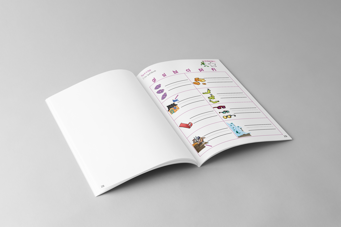 L Blends Decodable Books and Workbook Set