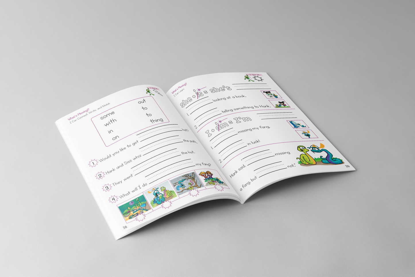 Glued Sounds & CCVC Decodable Books and Workbooks Set