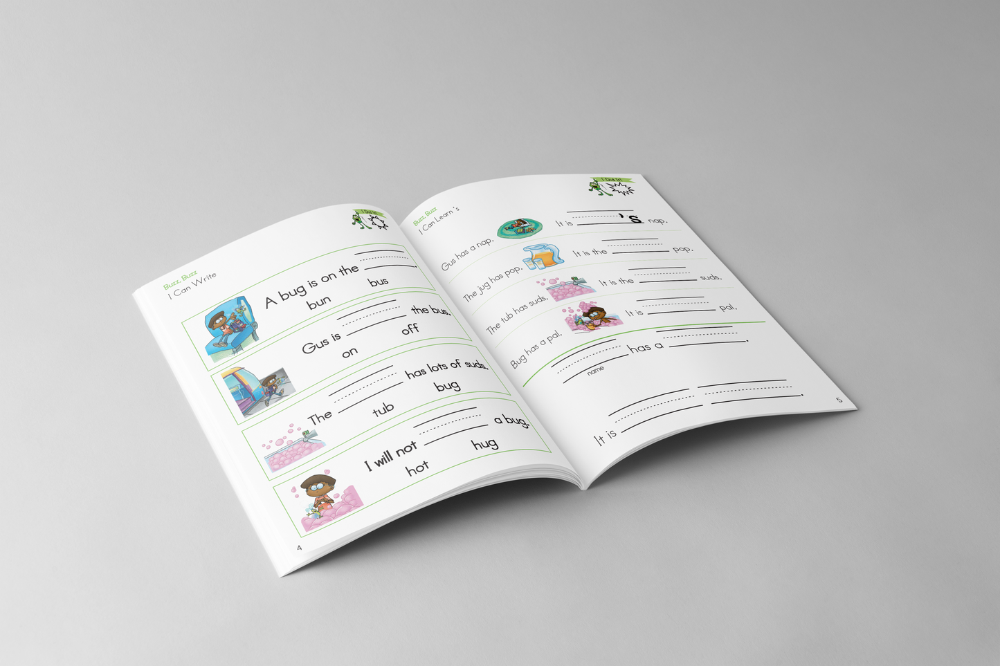 Short Vowel Workbook Set