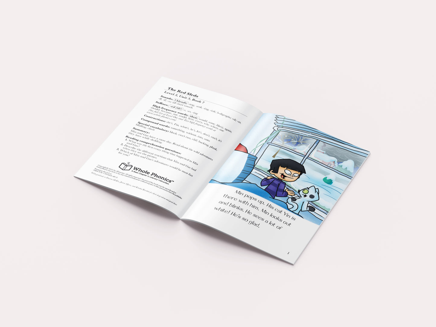 Glued Sounds & CCVC Decodable Books and Workbooks Set