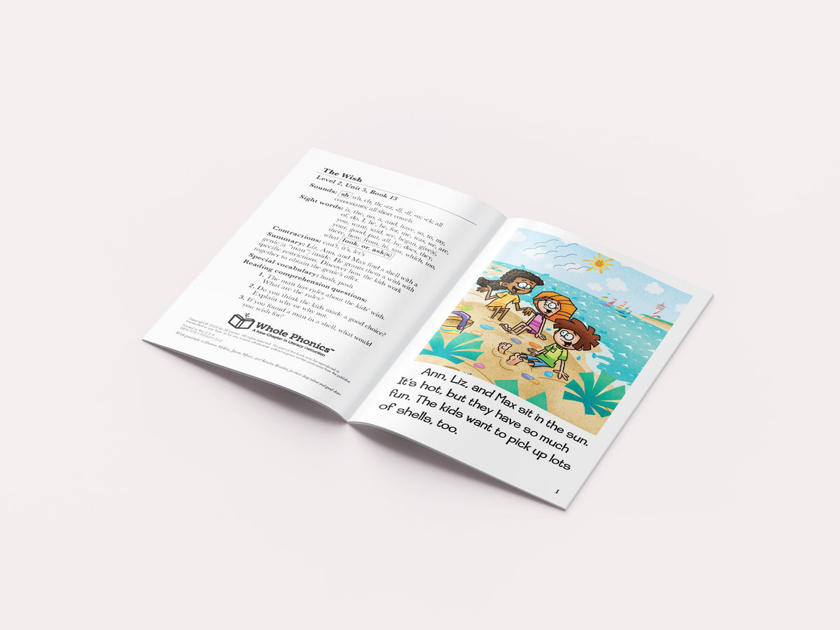 The Wish, sh – Whole Phonics™