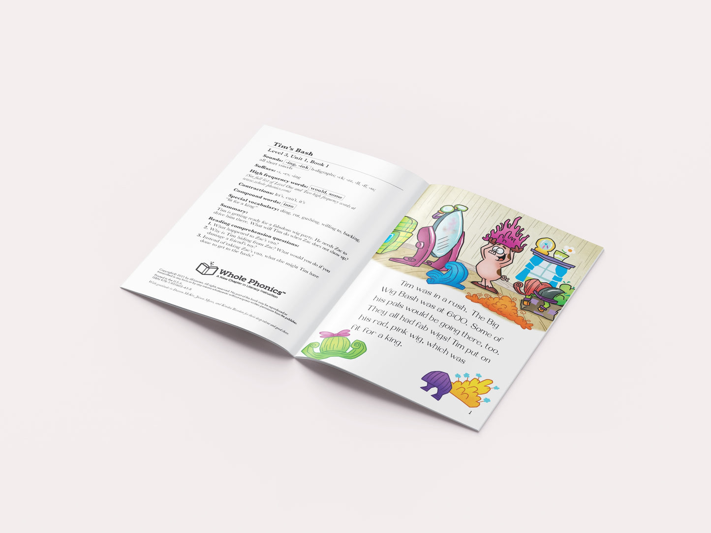 -ing -ink Decodable Books and Workbook Set