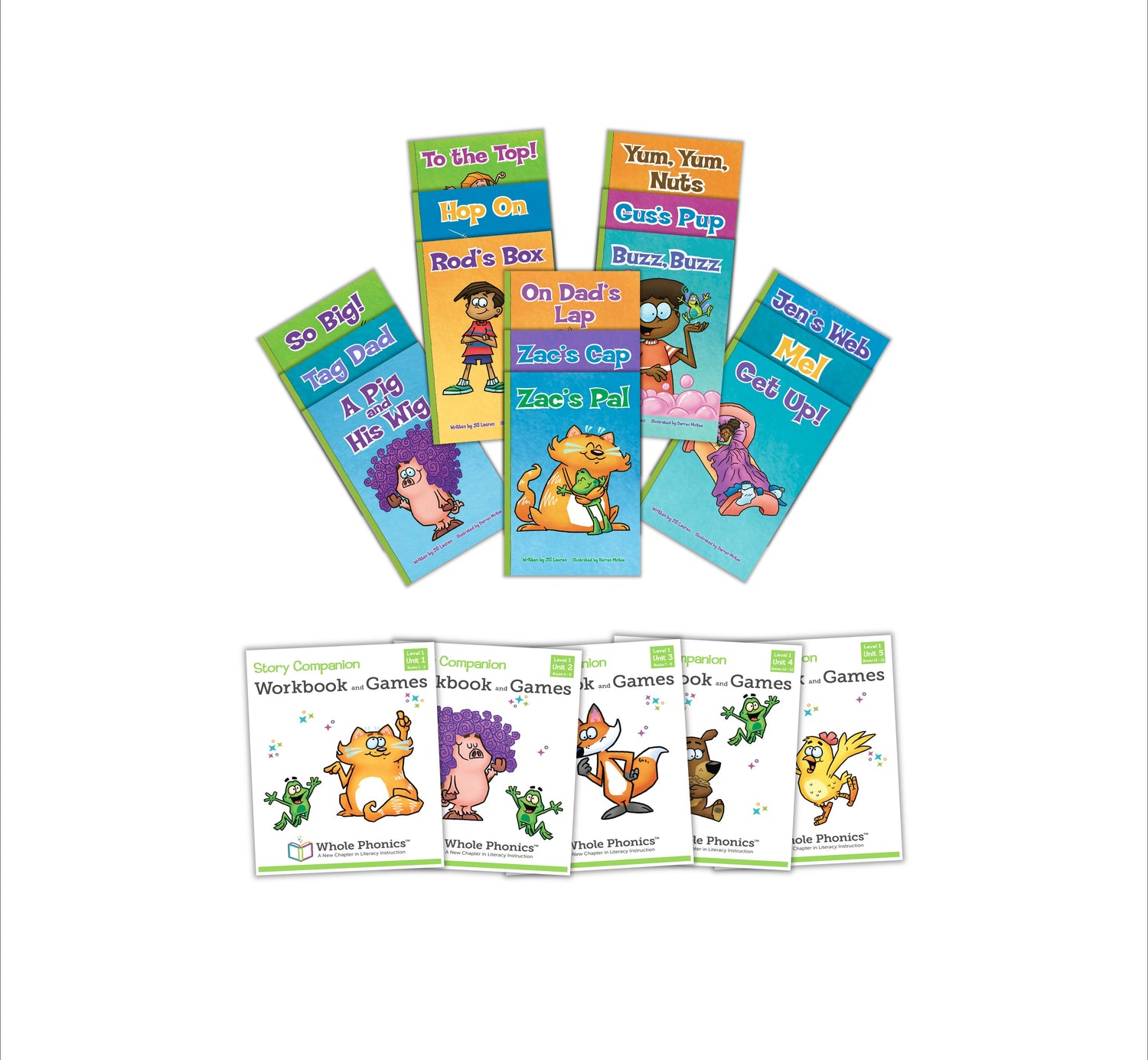 Level 1 Complete Set, Readers and Workbooks