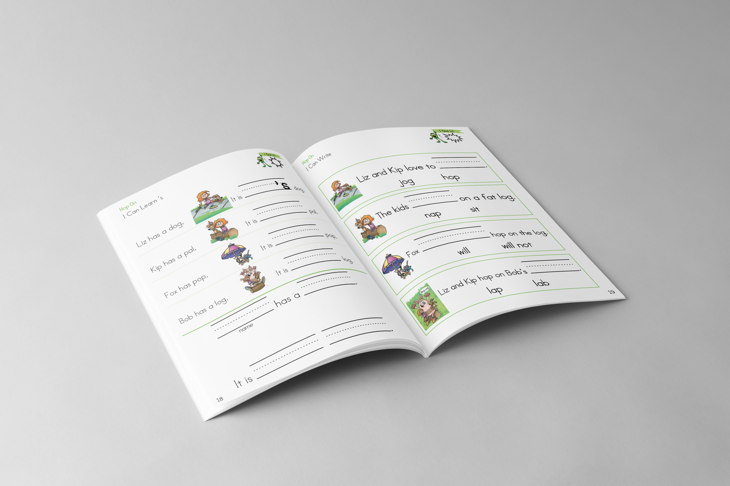 Short o Decodable Book and Workbook Set