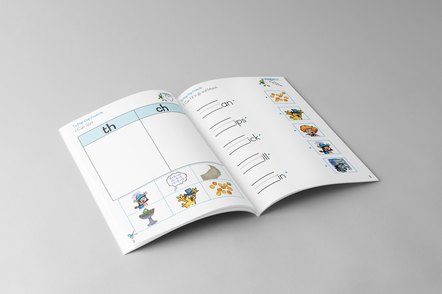 Ch + Wh Decodable Books and Workbook Set