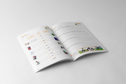 The Meg and Ann Adventures Chapter Book and Workbook Set - Ending Blends and Clusters