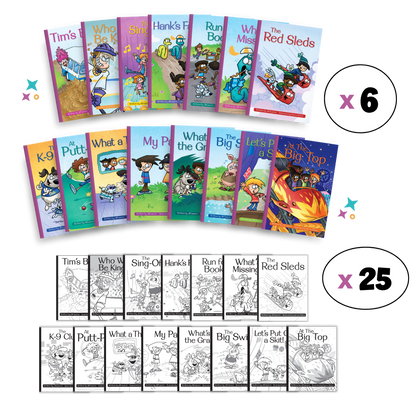 Glued Sounds & Ending Blends Classroom Set