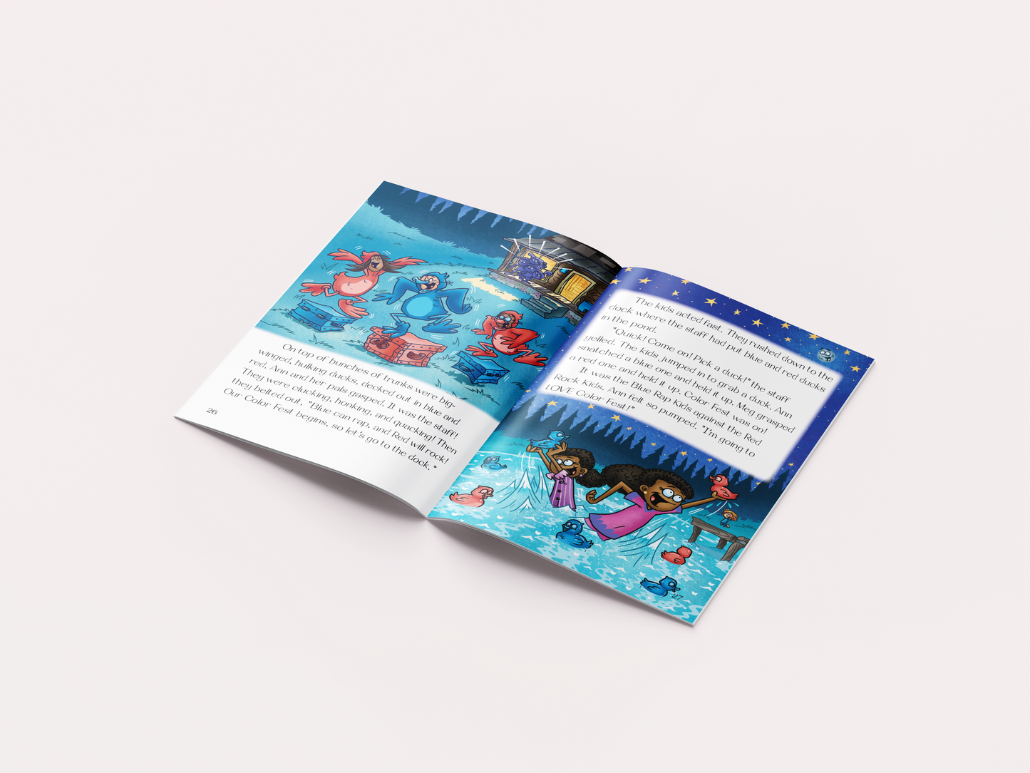 The Meg and Ann Adventures Chapter Book — Ending Blends and Clusters (Level 4, Unit 1)