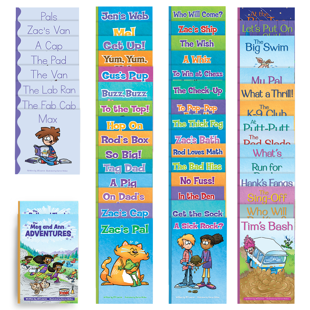 Level 1 Decodable Book Set - 55 Titles