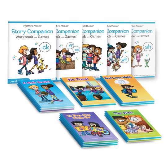 Digraph Decodable Books and Workbook Set