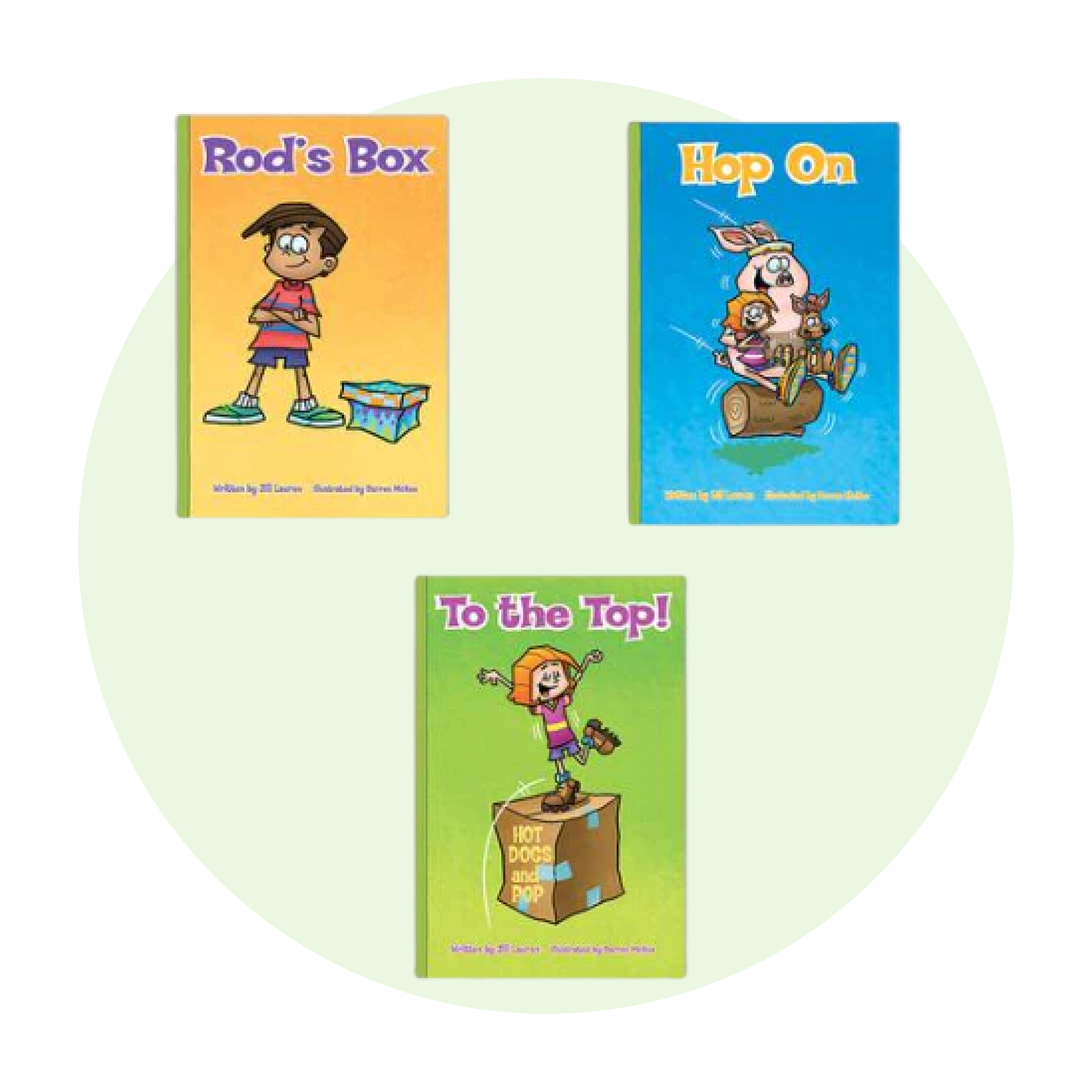 Short o Decodable Book Set (Level 1, Unit 3) - 3 Items – Whole Phonics™