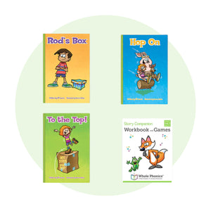 Short o Decodable Book and Workbook Set (Level 1, Unit 3) - 4 Items