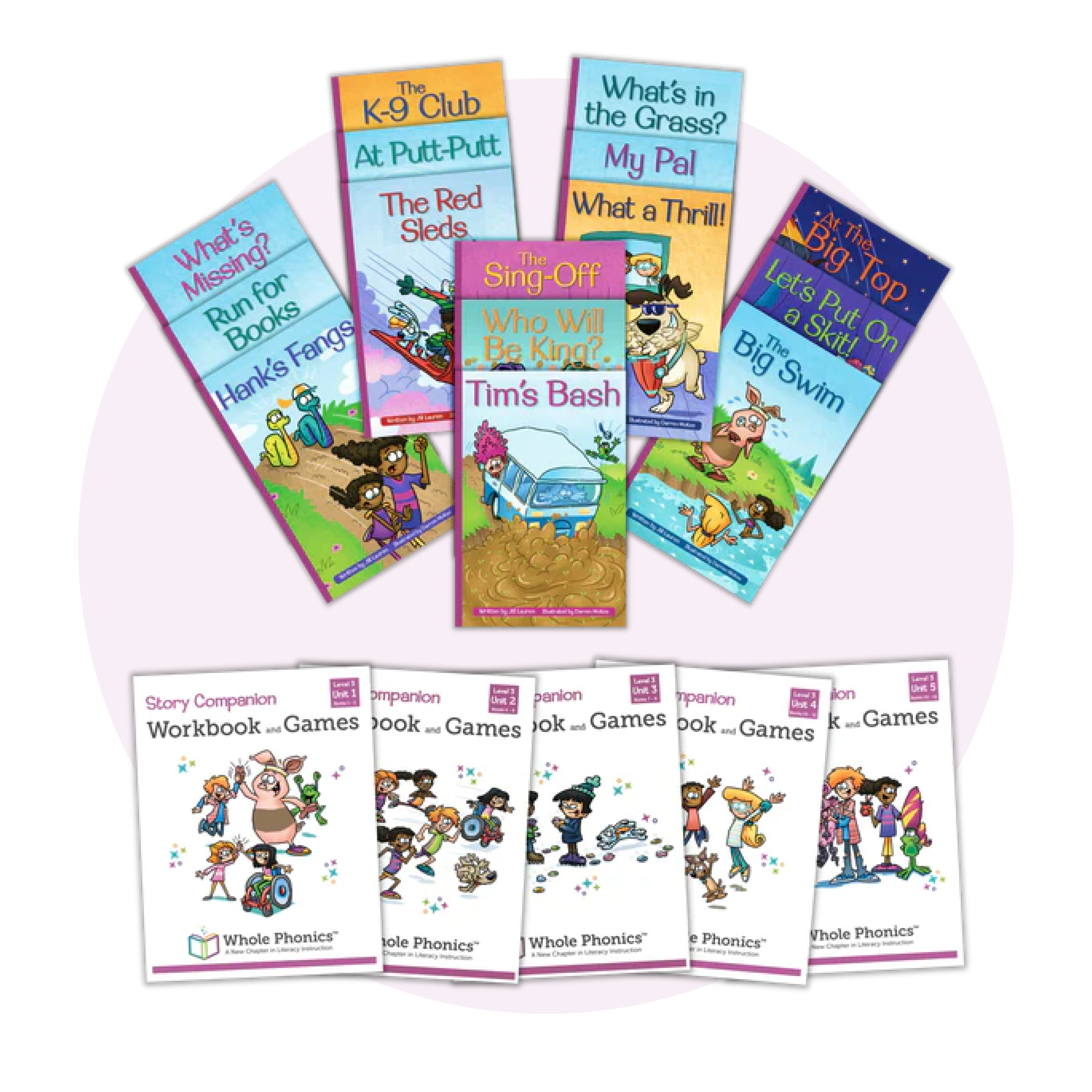 Level 3 Complete Set, Readers and Workbooks