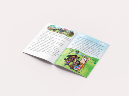 The Meg and Ann Adventures Chapter Book — Ending Blends and Clusters (Level 4, Unit 1)