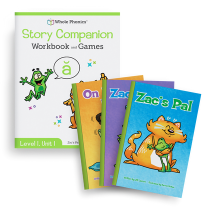 Short a Decodable Books and Workbook Set