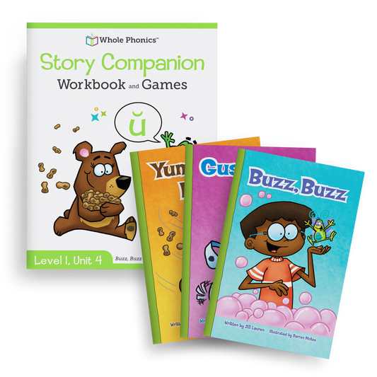 Short u Decodable Book and Workbook Set