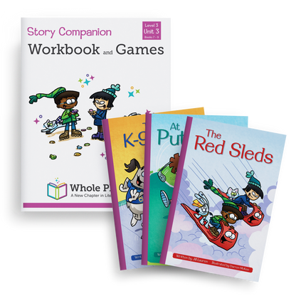 L Blends Decodable Books and Workbook Set (Level 3, Unit 3) - 4 Items