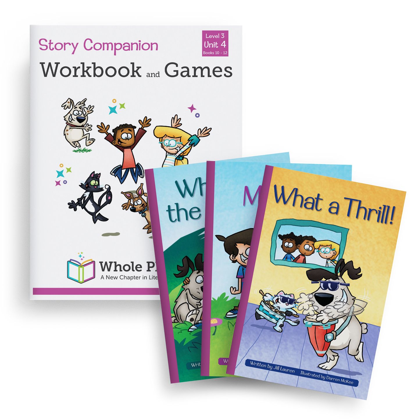 R Blends Decodable Books and Workbook Set (Level 3, Unit 4) - 4 Items