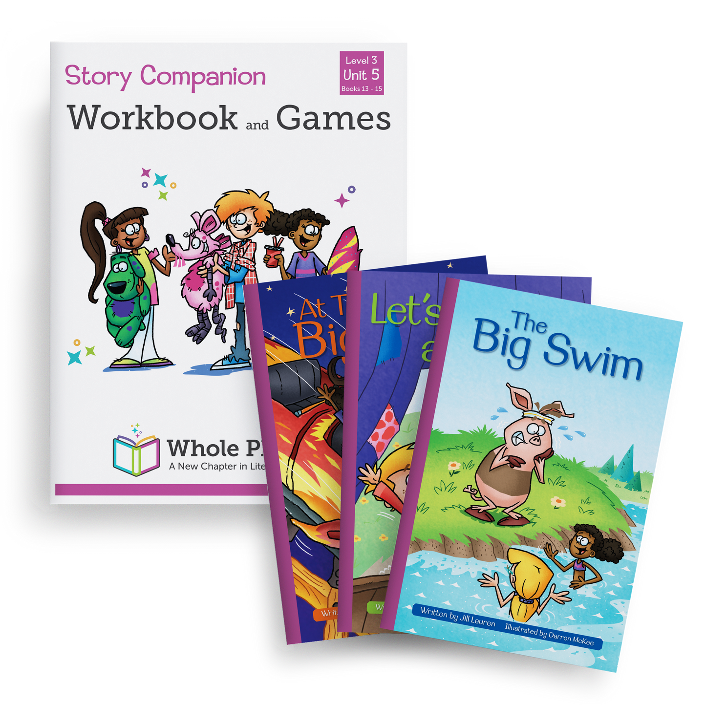 S Blends + tw Decodable Books and Workbook Set