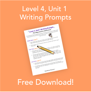 FREE! Level 4 Unit 1 Writing Prompts Digital Download