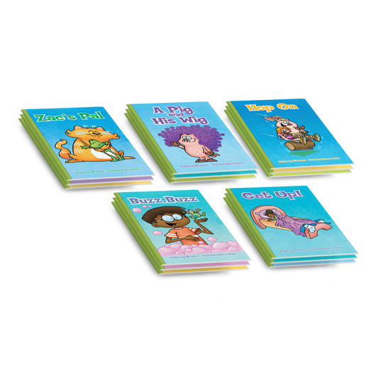 Short Vowel Decodable Book Set (Level 1) - 15 Items