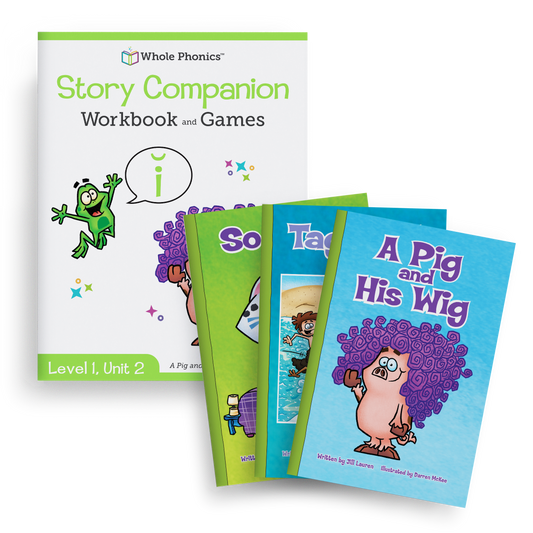 Short i Decodable Books and Workbook Set