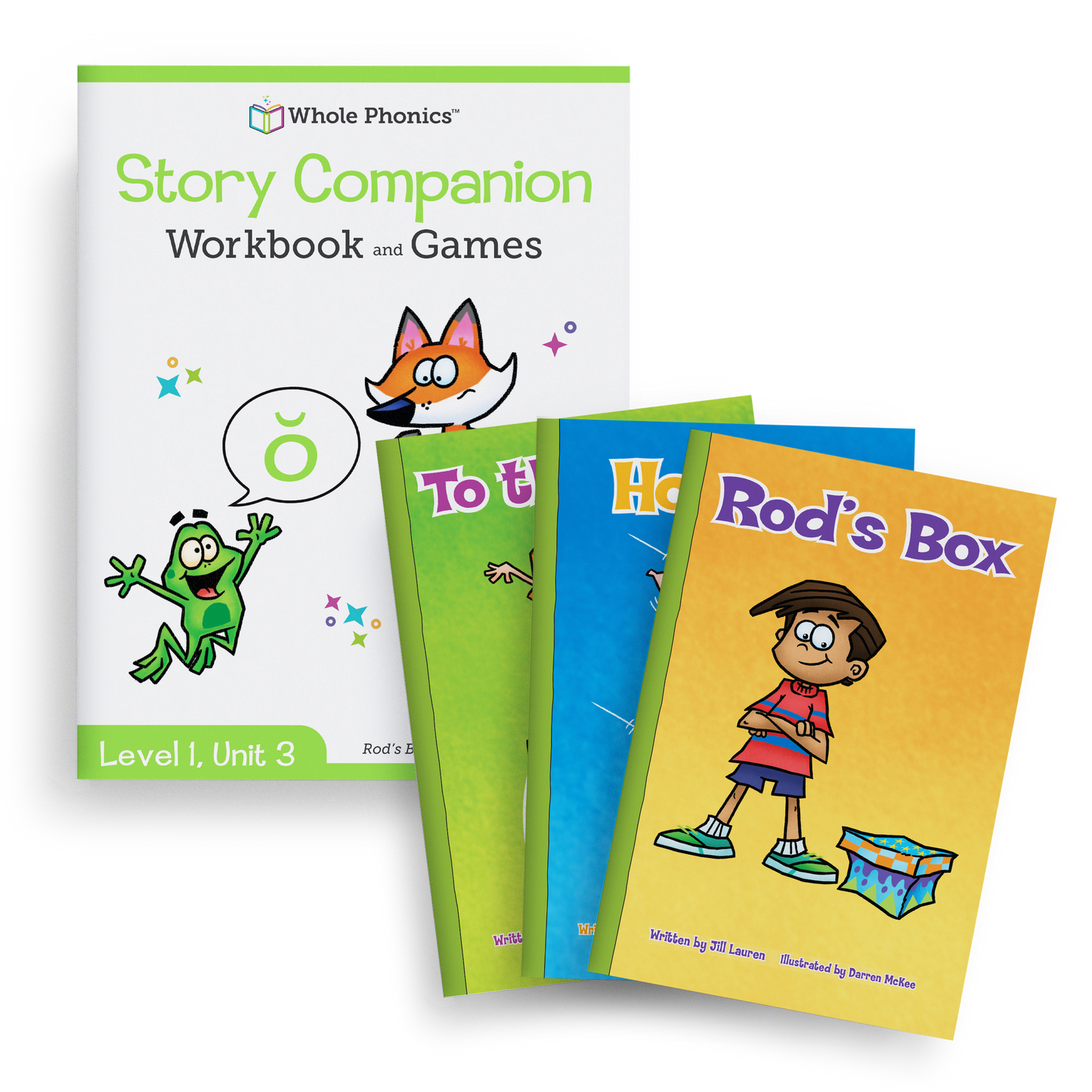 Short o Decodable Book and Workbook Set