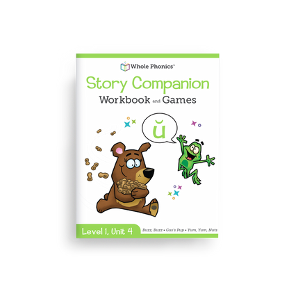 Short Vowel Decodable Books and Workbook Set (Level 1) - 20 Items