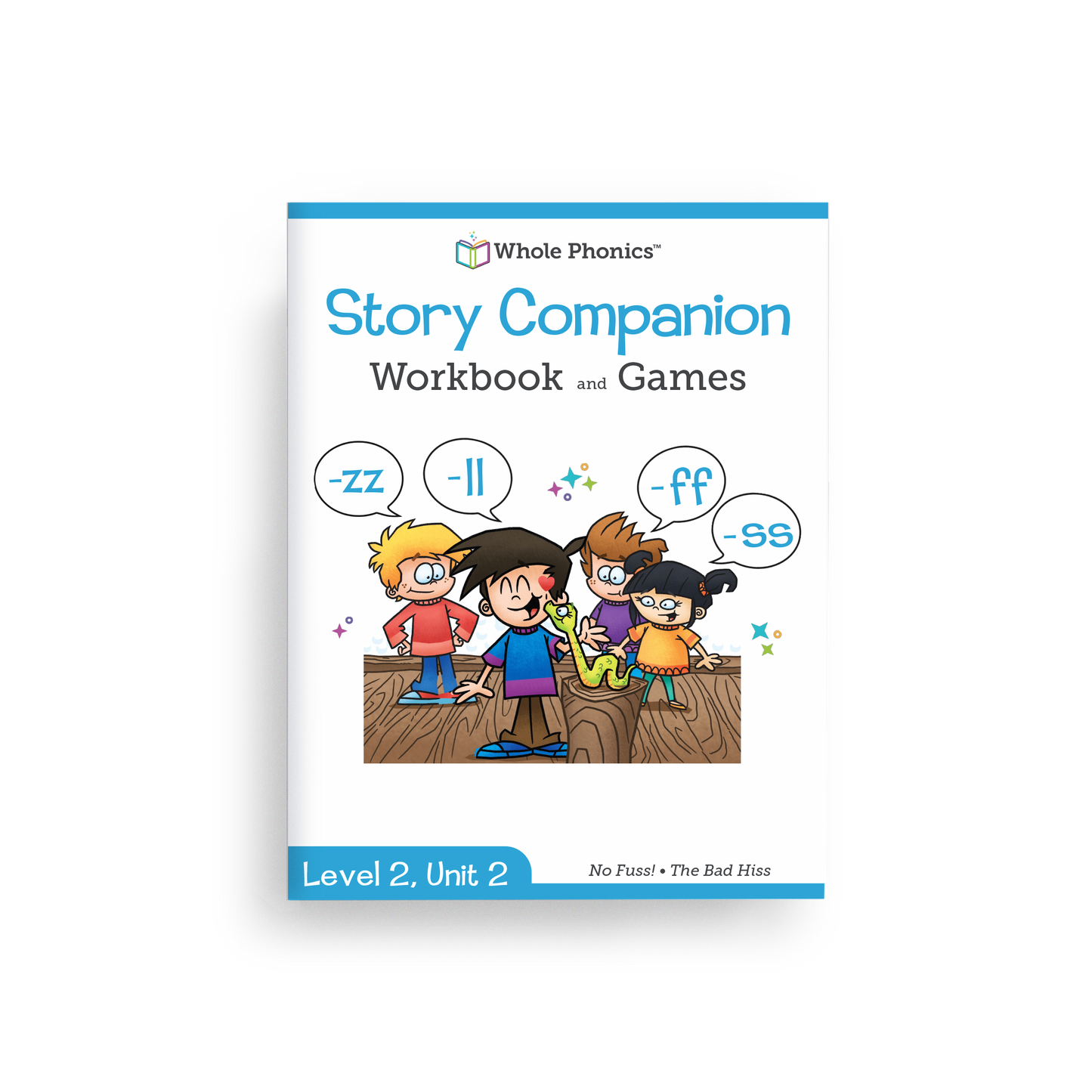 -zz, -ll, -ff, -ss Decodable Books and Workbook Set (Level 2, Unit 2) - 3 Items