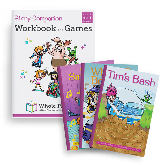 -ing -ink Decodable Books and Workbook Set (Level 3, Unit 1) - 4 Items