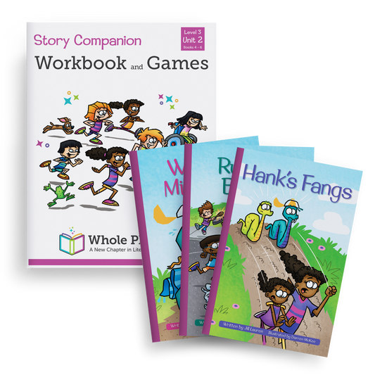 -ang -ank Decodable Books and Workbook Set