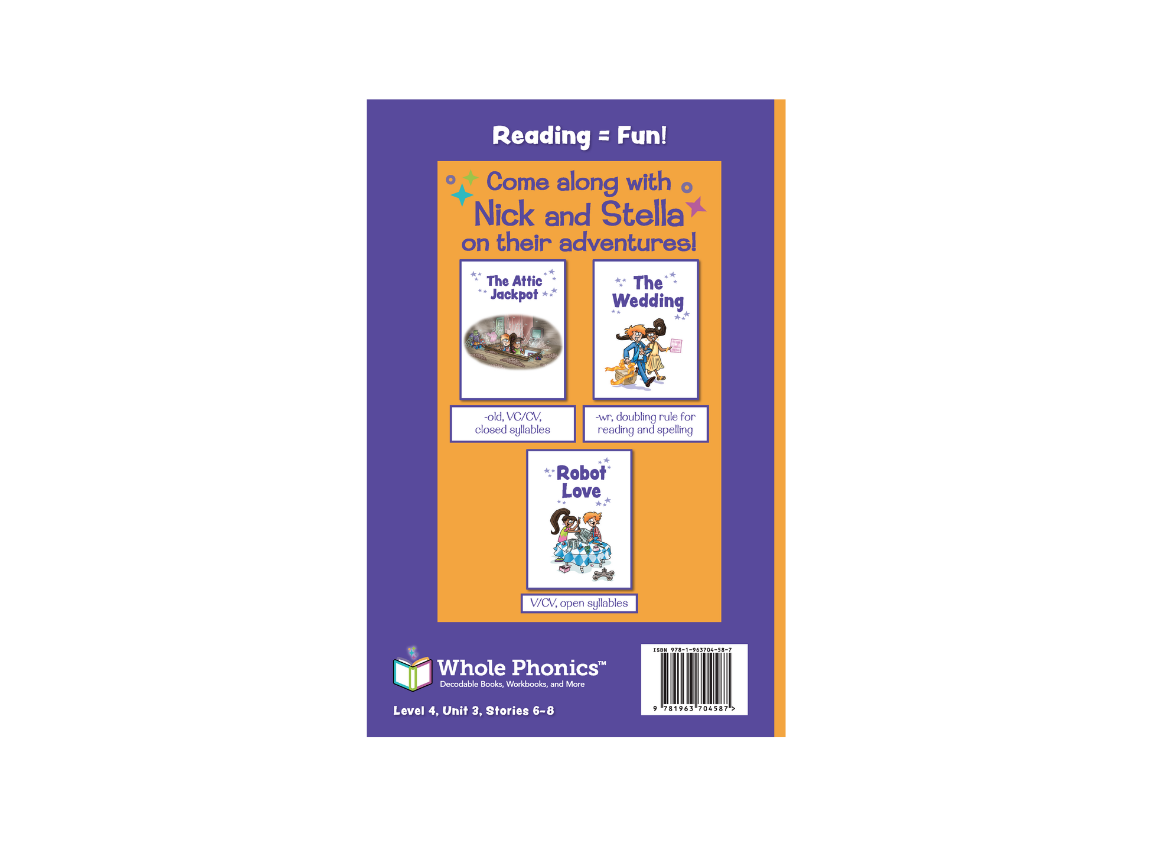 Nick and Stella Adventures Chapter Book - Level 4, Unit 3 Chapter Book