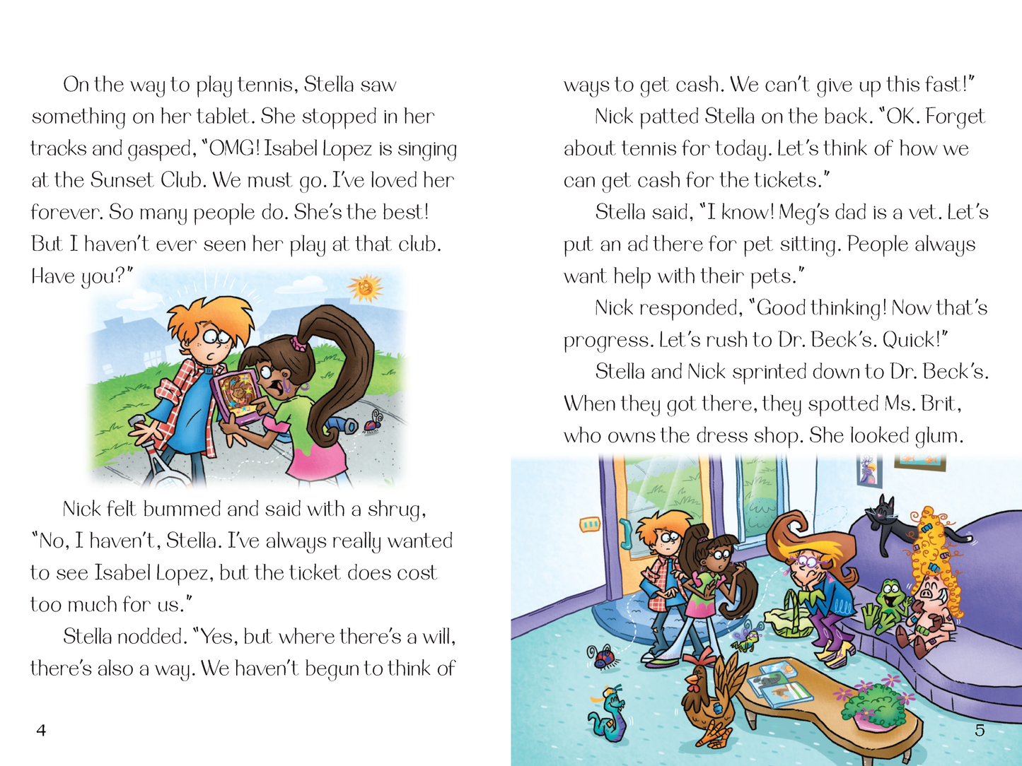 Nick and Stella Adventures Chapter Book - Level 4, Unit 3 Chapter Book