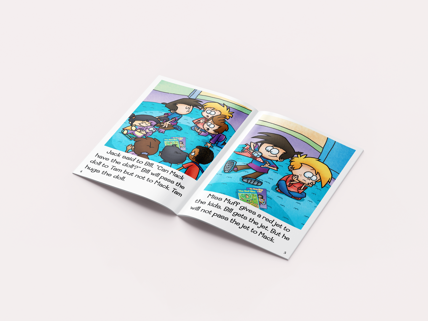 -zz, -ll, -ff, -ss Decodable Books and Workbook Set (Level 2, Unit 2) - 3 Items