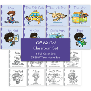 Off We Go! Classroom Set (Readers & Take-Homes)