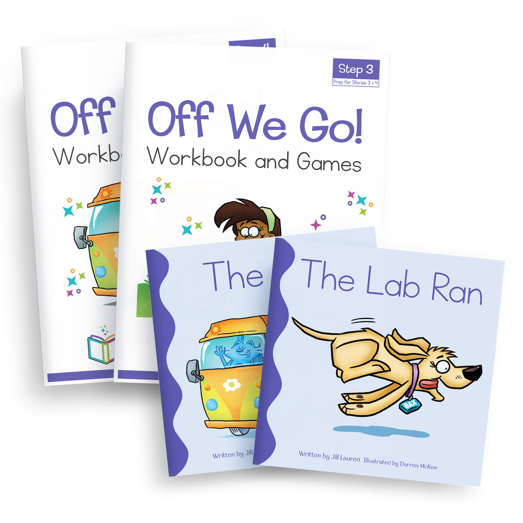 Consonants and short a - Off We Go! – Whole Phonics™