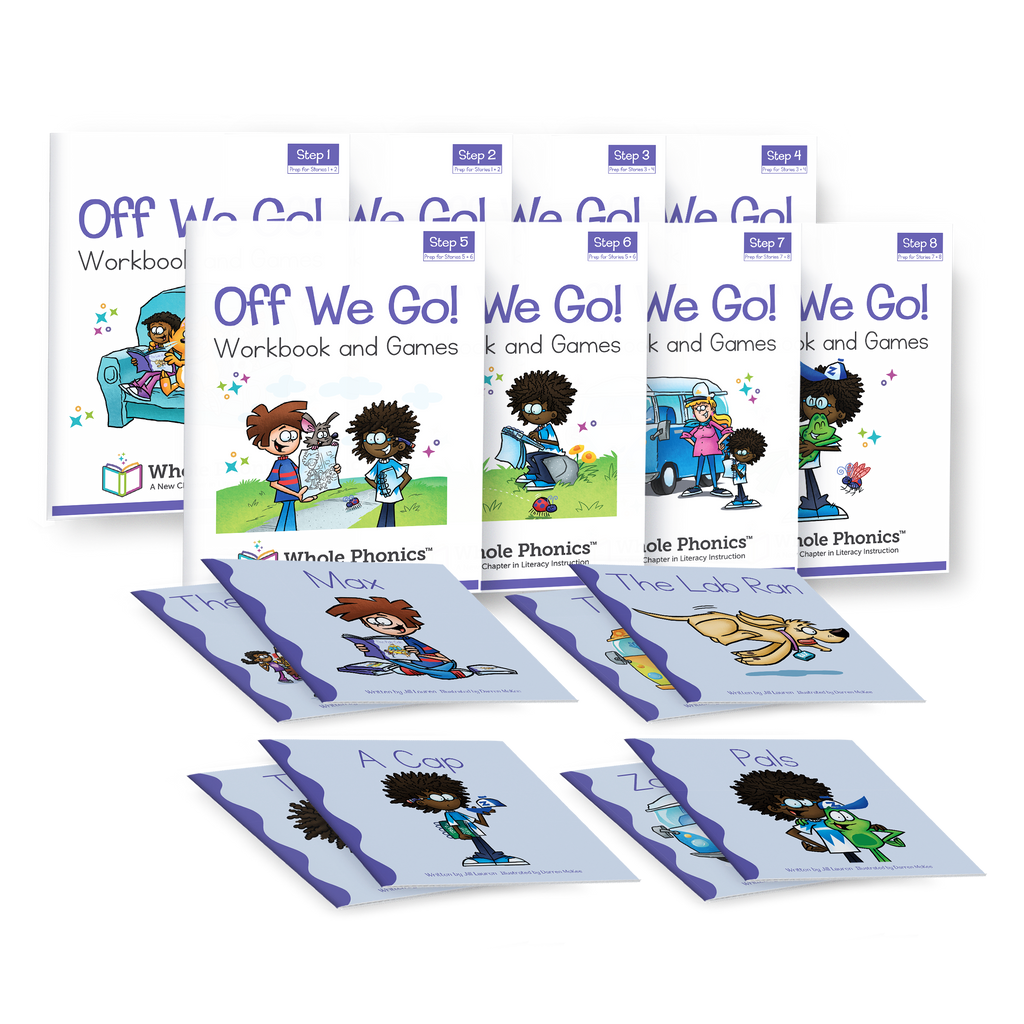 Off We Go! Complete Set, Readers and Workbooks