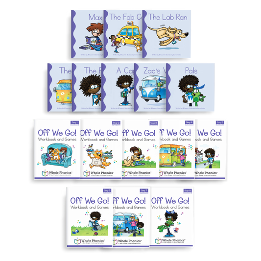 Off We Go! Complete Set, Readers and Workbooks