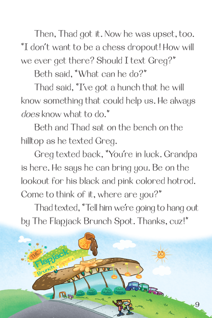 The Beth and Thad Adventures Chapter Book  —  Compound Words (Level 4, Unit 2)