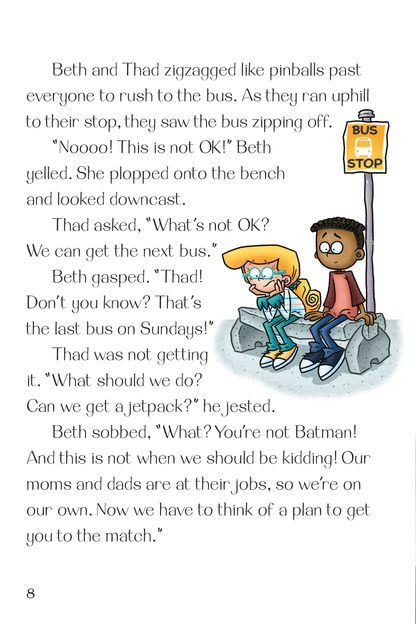 The Beth and Thad Adventures Chapter Book  —  Compound Words (Level 4, Unit 2)