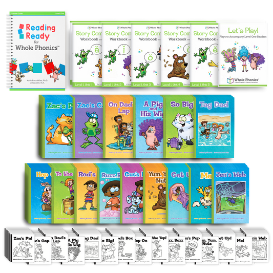 Reading Ready for Whole Phonics Level 1 Kit (Classroom)