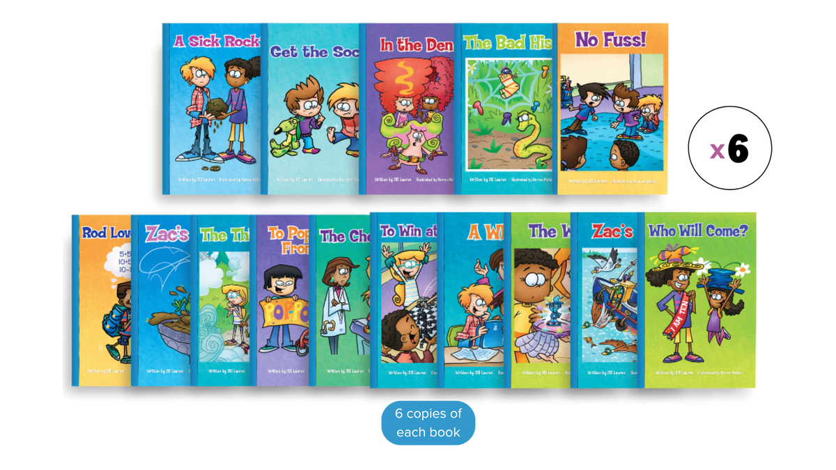 Small Group Digraph Decodable Book Set (90 items)