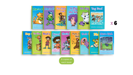 Small Group Digraph Decodable Book Set (90 items)