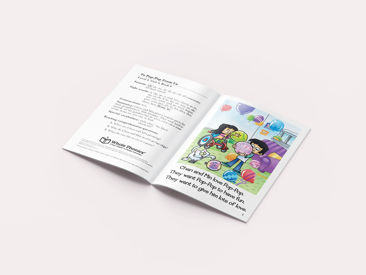 Ch + Wh Decodable Books and Workbook Set