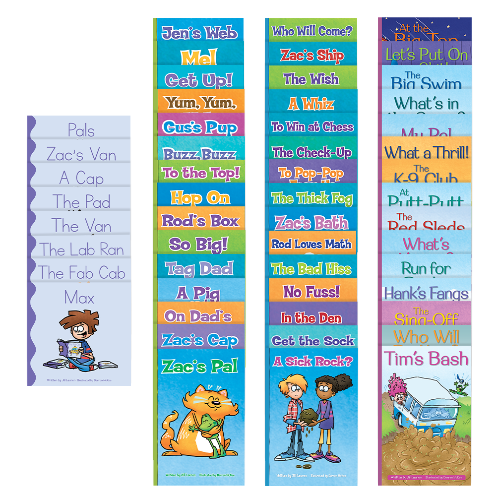 WP UFLI All Concepts Decodable Book Set - 53 titles