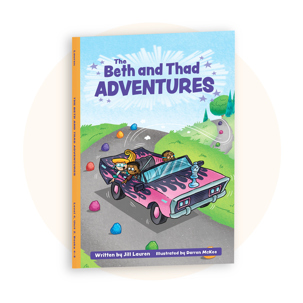 The Beth and Thad Adventures Chapter Book  —  Compound Words (Level 4, Unit 2)
