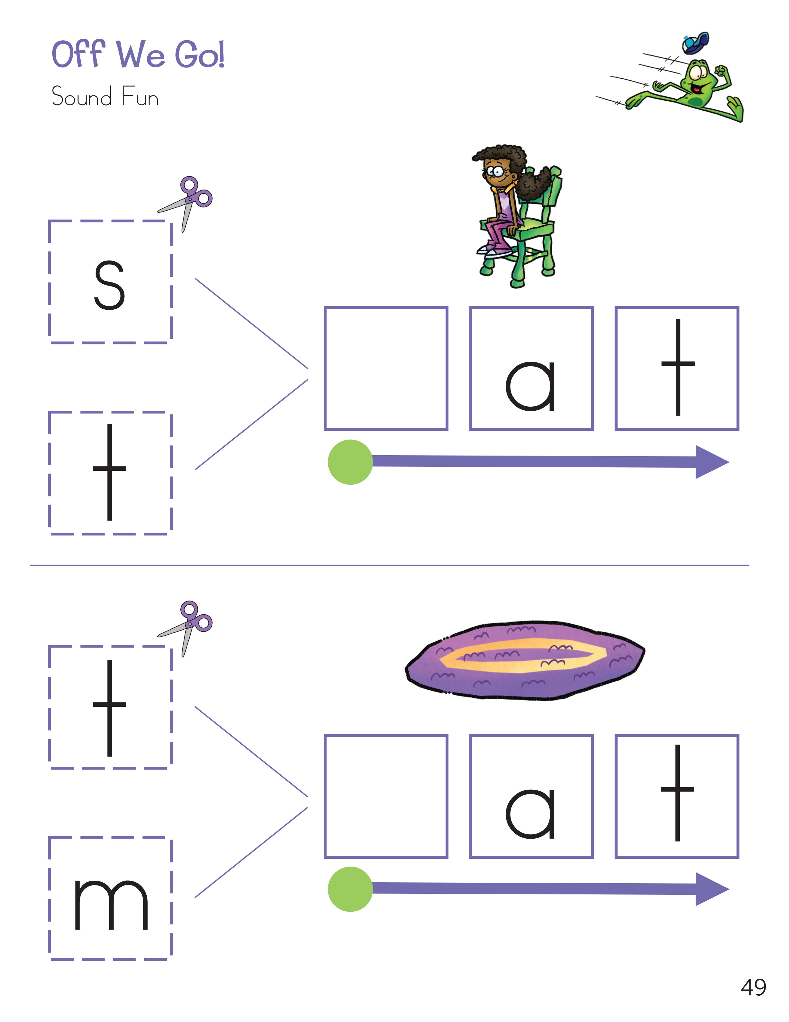 Off We Go! Bundle 1 (Steps 1 + 2) – Whole Phonics™